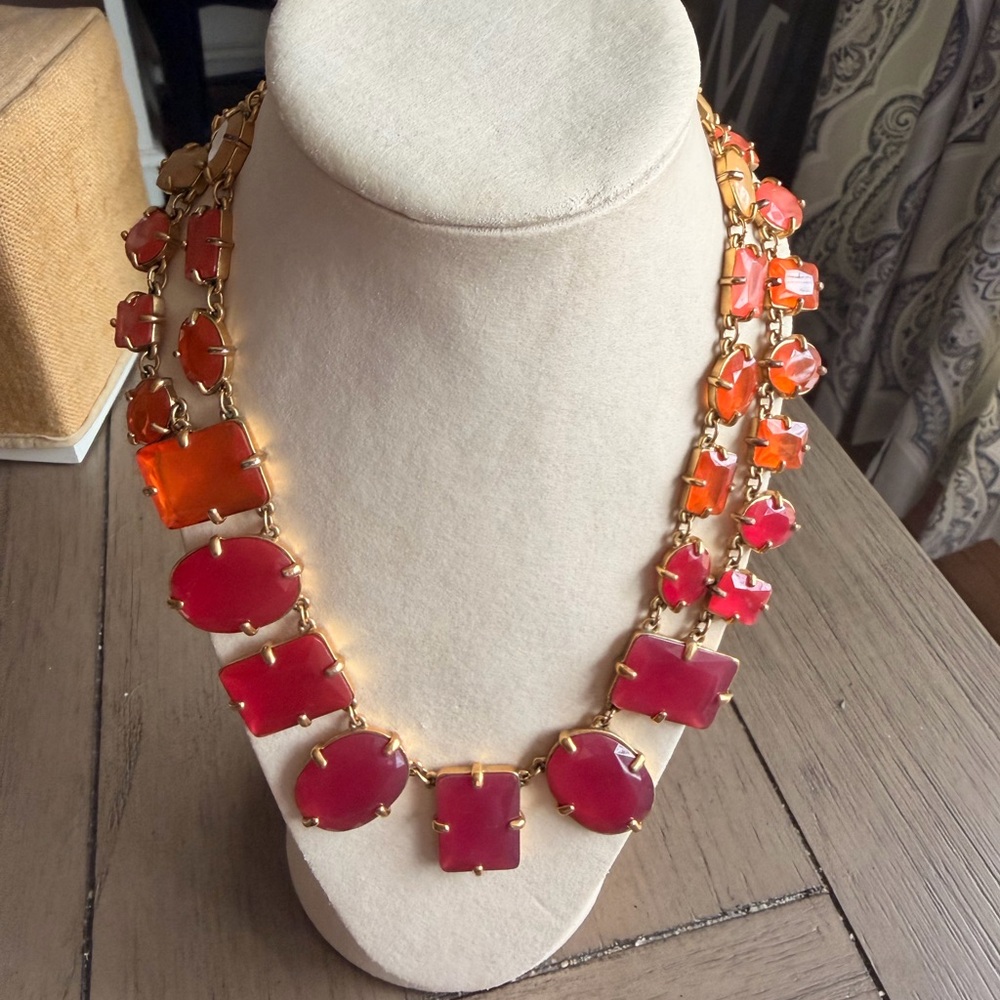 Kate Spade gold and stone Necklace